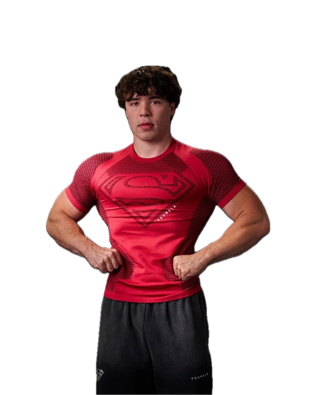 Camisetas Compression Superman x YLA