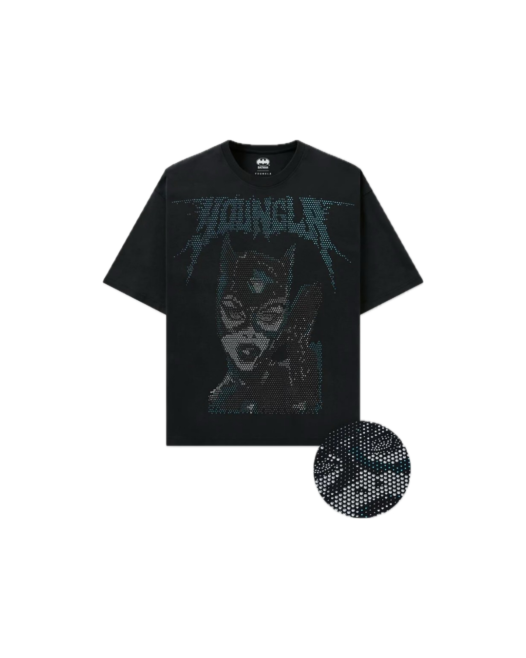 Camisetas Rhinestone Batman x YLA