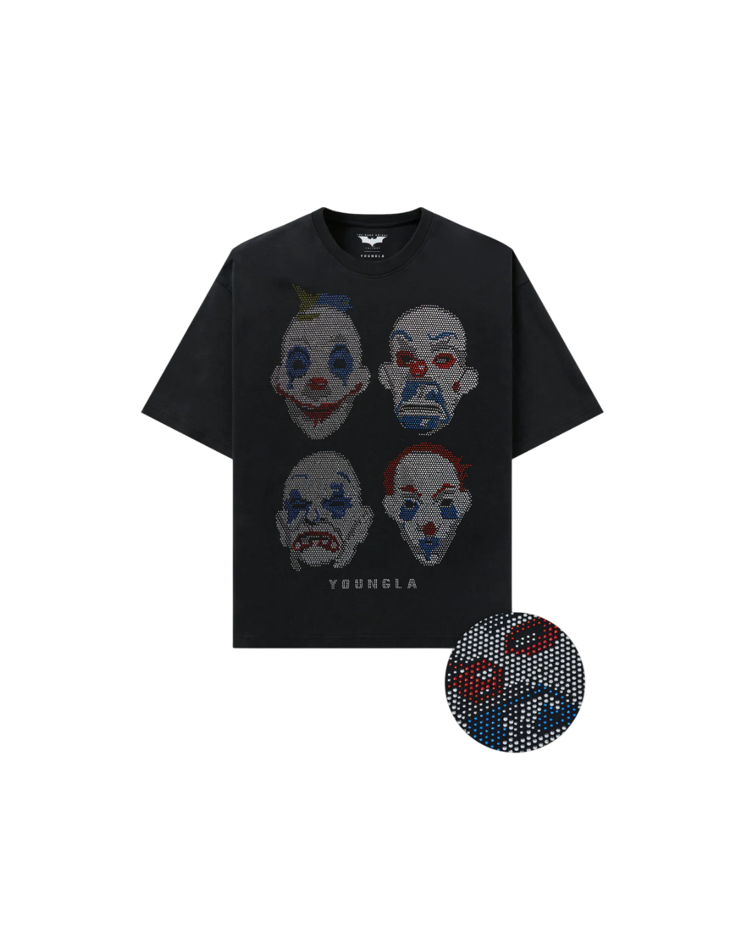 Camisetas Rhinestone Batman x YLA