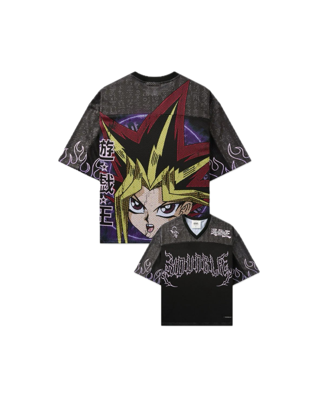 Camisetas de malla Yu Gi Oh x YLA