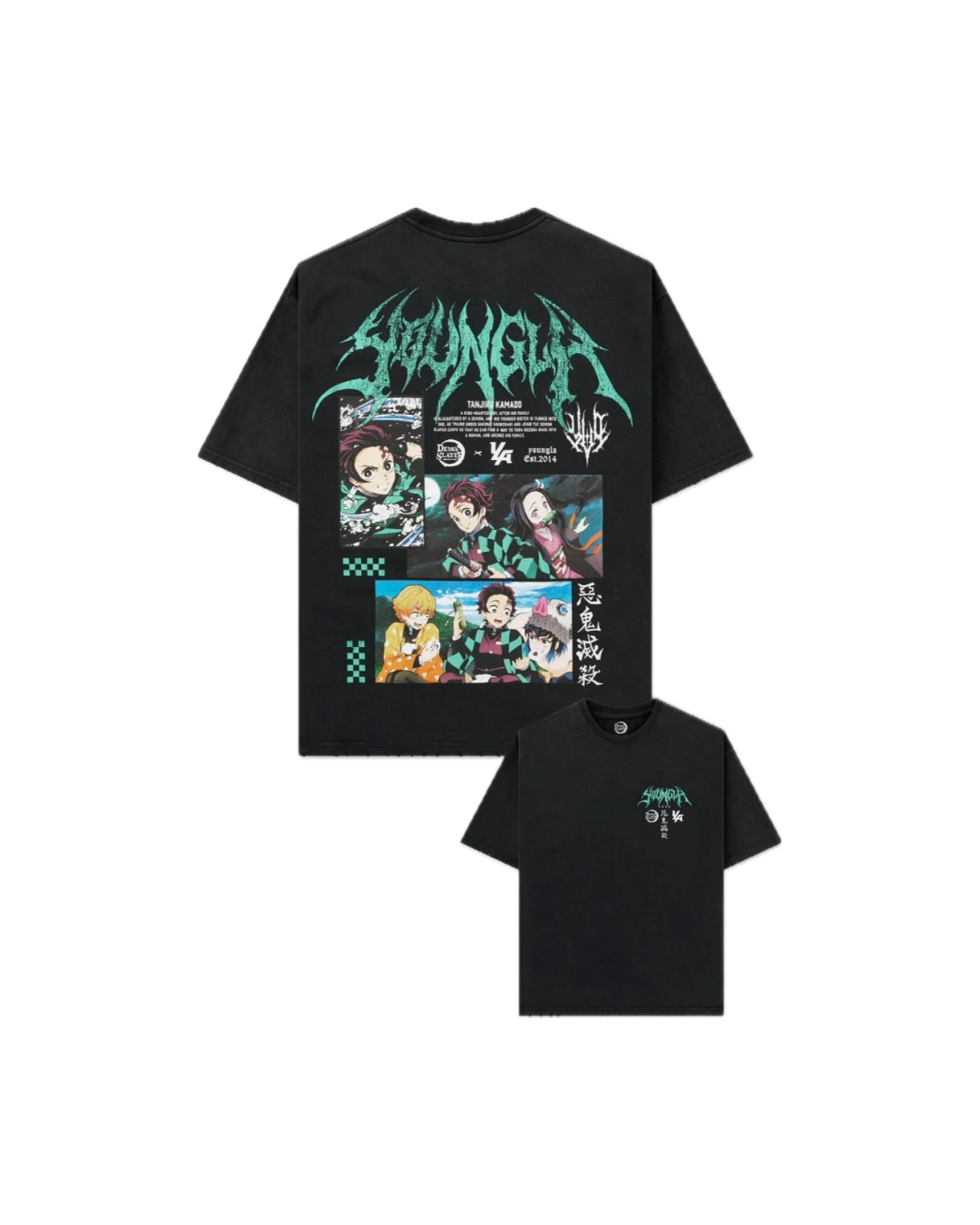 Camisetas Demon Slayer x YLA