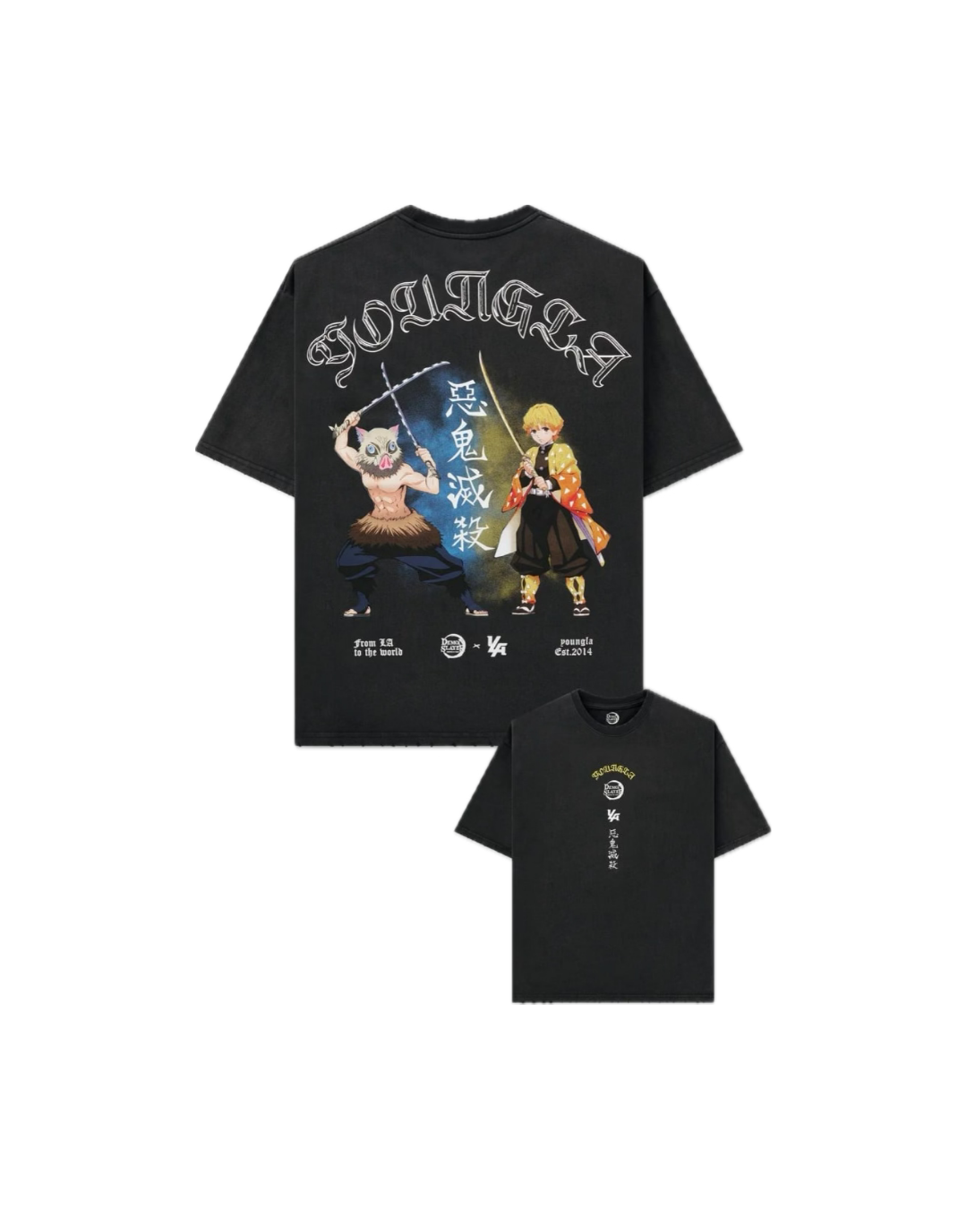 Camisetas Demon Slayer x YLA