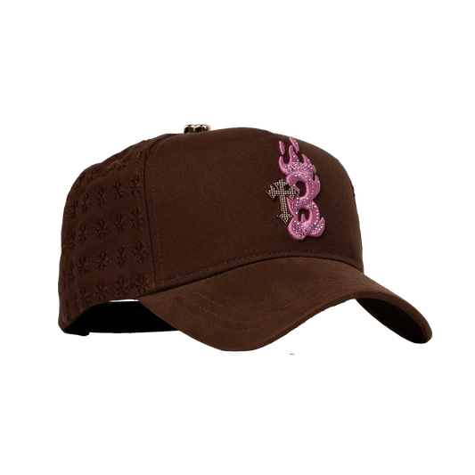 Barbas Hats "B Cross Pink"
