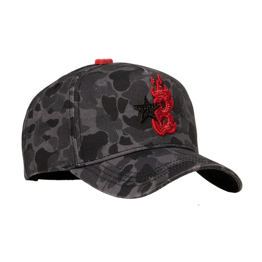 Barbas Hats "B Red Camo"